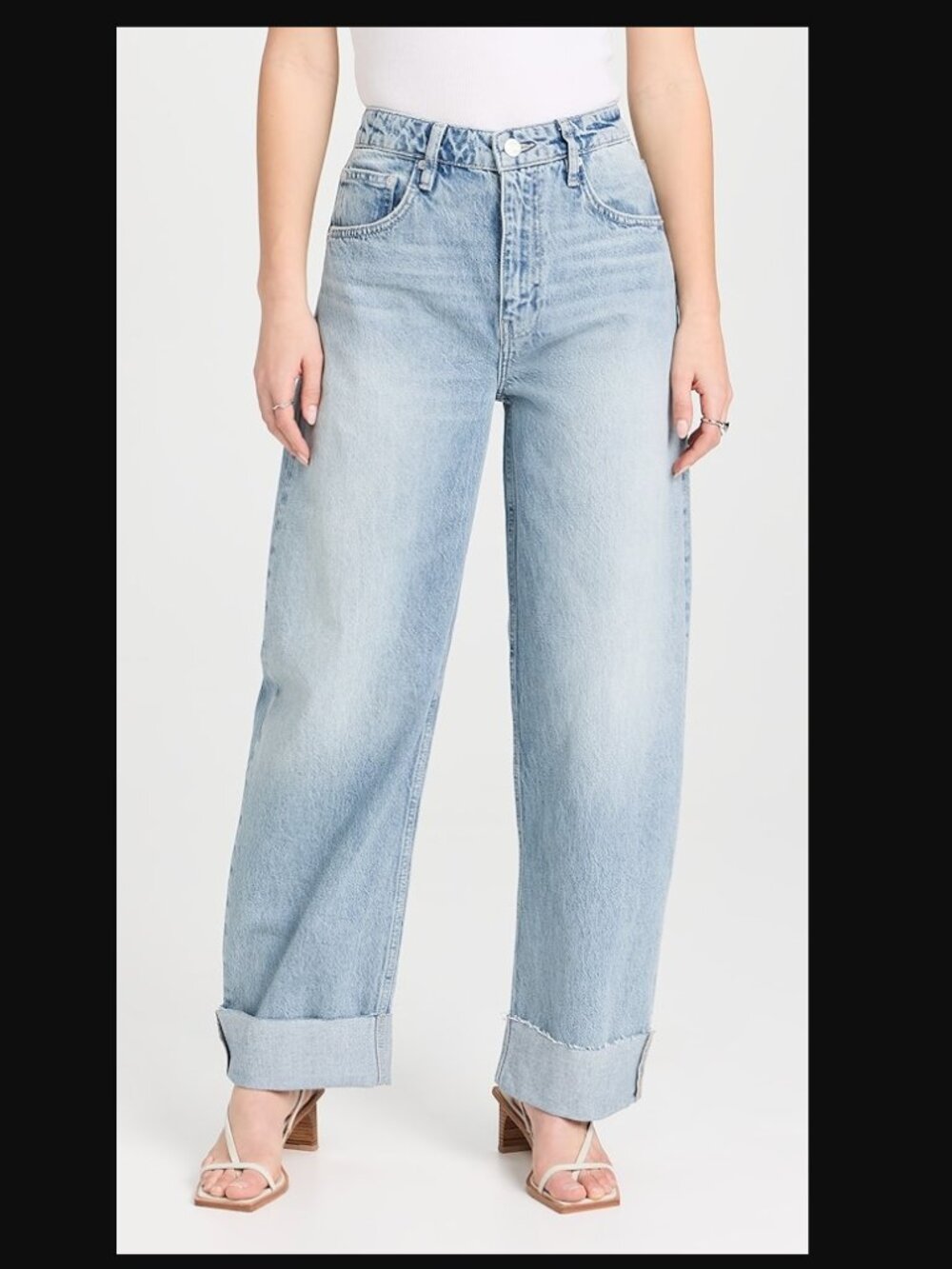 FRAME DENIM Long Barrel Cuff Size 28